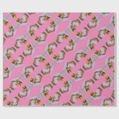 Slaapend engel-verpakkingspapier cadeaupapier (Vlak)