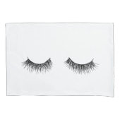 Slaapend Eyelash Kussensloop (Voorkant)