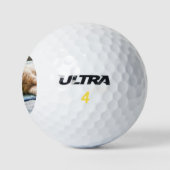 Slaapend gember golfballen (Logo)