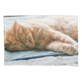 Slaapend gember kussensloop (Voorkant)