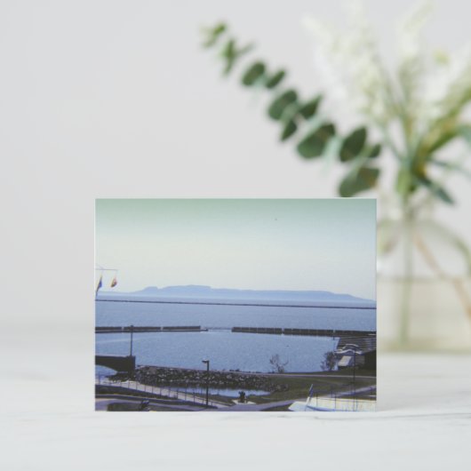 Slaapend Giant Thunder Bay Canada Briefkaart (Staand voorkant)