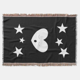 Slaapend hart met schroefdraad deken