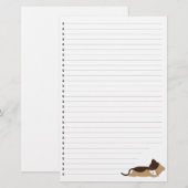 Slaapend Kat Briefpapier (Voorkant / Achterkant)