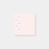 Slaapend Kat Patroon Post-it® Notes (Voorkant)