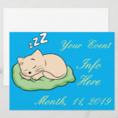 Slaapend Kat Thunder_Cove Classic (Voorkant / Achterkant)