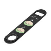 Slaapend Kat Thunder_Cove Speed Flessenopener (Voorkant Gekanteld)