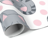 Slaapend kattenpapier cadeaupapier (Rol Hoek)