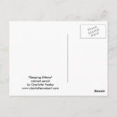 Slaapend Kittens Cat Art Briefkaart (Achterkant)