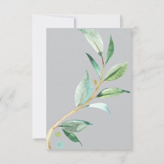 Slaapend Koala Baby shower Kaart (Achterkant)