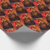 Slaapend leloo Matte Wrapping Paper, 30 x 6 inch Cadeaupapier (Hoek)