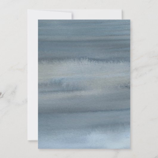 Slaapend Llama Baby Mountains Baby shower Kaart (Achterkant)