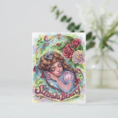 Slaapend mooi Briefkaart (Staand voorkant)