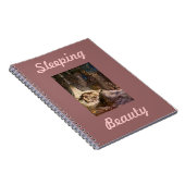 Slaapend mooi Notitieboek (Rechterzijde)