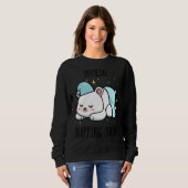 Slaapend Polar Beer Pajamas Slapepyhead 1 Trui (Voorkant volledig)