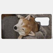 Slaapend Shiba Inu Samsung Galaxy Hoesje (Achterkant horizontaal)