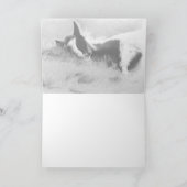 Slaapend Wenskaart van de "droomwereld" Kaart (Binnen)