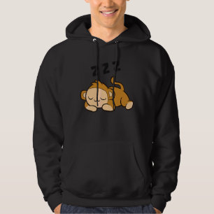 Slaapende aap aap aap Pajama Hoodie