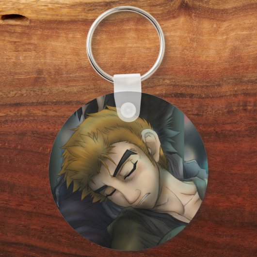 Slaapende Aiden-Sleutelhanger Sleutelhanger (Voorkant)