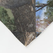 Slaapende Australian Quokka Fleece Deken (Hoek)