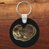 Slaapende Baby zachte Sleutelhanger (Voorkant)