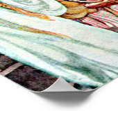  Slaapende Beauty Briar Roos Illustratie Poster (Hoek)