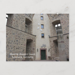 Slaapende Beauty's Castle Briefkaart