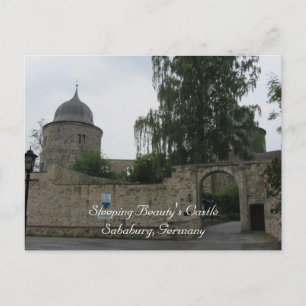Slaapende Beauty's Castle Briefkaart