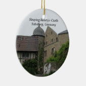 Slaapende Beauty's Castle Keramisch Ornament (Rechts)