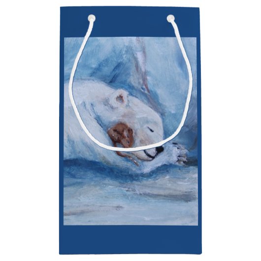 Slaapende boeddies Beer en muis Klein Cadeauzakje (Achterkant)