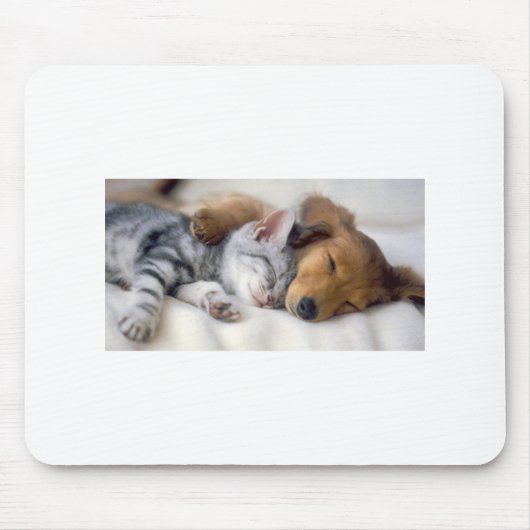 Slaapende bogen muismat (Voorkant)