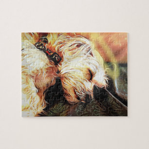 Slaapende Cherub Puzzle, 8 x 10 inch, 110 stuks Legpuzzel