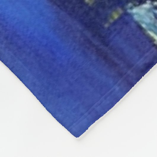 Slaapende damesdeken  fleece deken (Hoek)