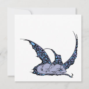 Slaapende Dragonette (blauw) Kaart