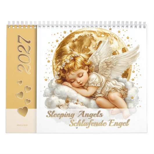 Slaapende Engelen – Schlafende Engel 2027 Kalender (Hoes)