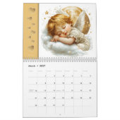 Slaapende Engelen – Schlafende Engel 2027 Kalender (Mar 2027)