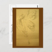 Slaapende fee briefkaart (Voorkant / Achterkant)