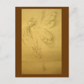 Slaapende fee briefkaart (Voorkant)