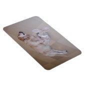 Slaapende Golden Retriever Magneet (Rechterzijde)