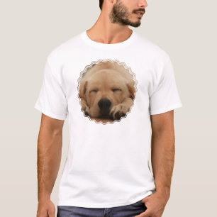 Slaapende Golden Retriever Mannen T-Shirt