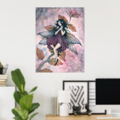 Slaapende Herfstfee Poster van Molly Harrison (Thuiskantoor)