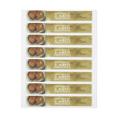 Slaapende hond Dreaming witte kerst (Vel)