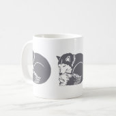 Slaapende Huskies Mok Drinkware (Voorkant links)
