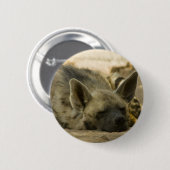 Slaapende Hyena-Button Ronde Button 5,7 Cm (Voorkant /achterkant)