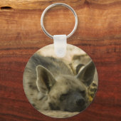 Slaapende Hyena-Sleutelhanger Sleutelhanger (Voorkant)