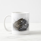 Slaapende katten koffiemok (Links)