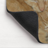 Slaapende katten Mousepad Muismat (Hoek)