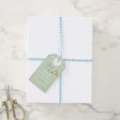 Slaapende Koala Baby shower Favor Dank je wel Cadeaulabel (Met Touw)