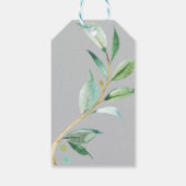 Slaapende Koala Baby shower Favor Dank je wel Cadeaulabel (Achterkant)