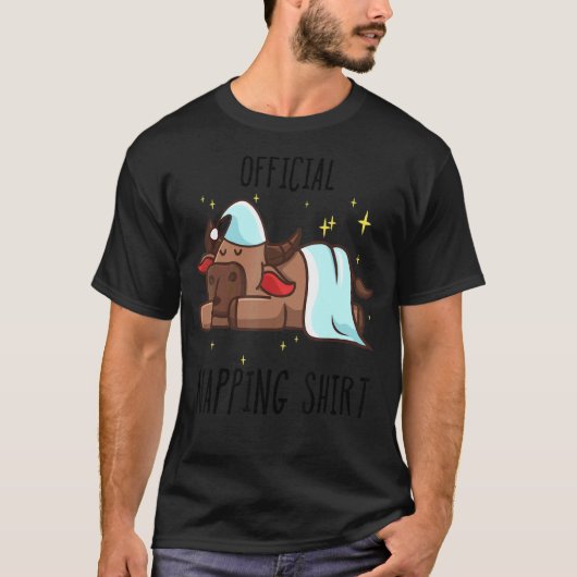 Slaapende Koe Pajamas Sleepyhead T-shirt (Voorkant)