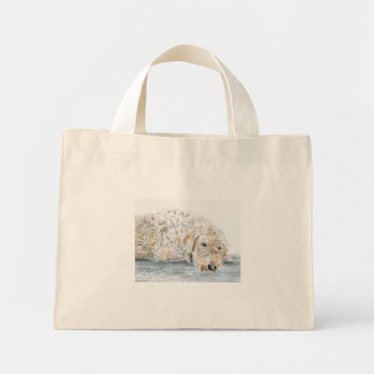 Slaapende Labradole Bag Mini Tote Bag (Voorkant)